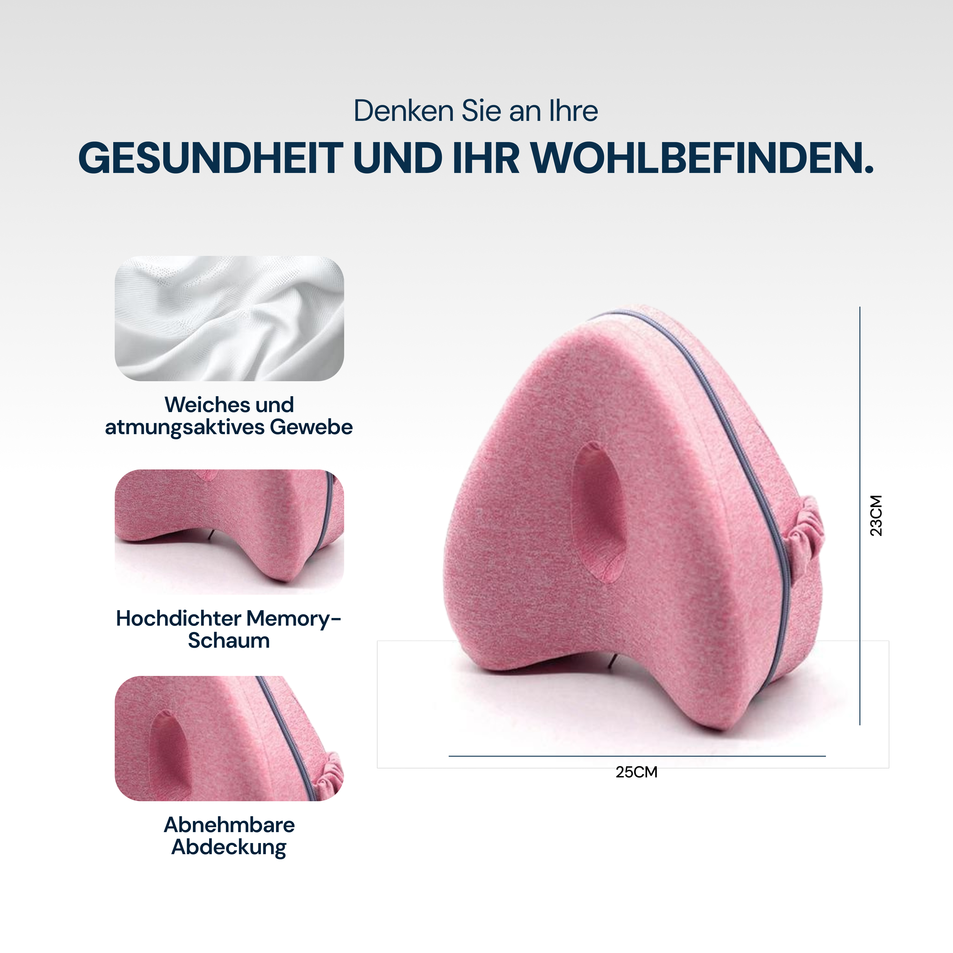 CuroSleep - Ischias-Bein- und Hüftkissen