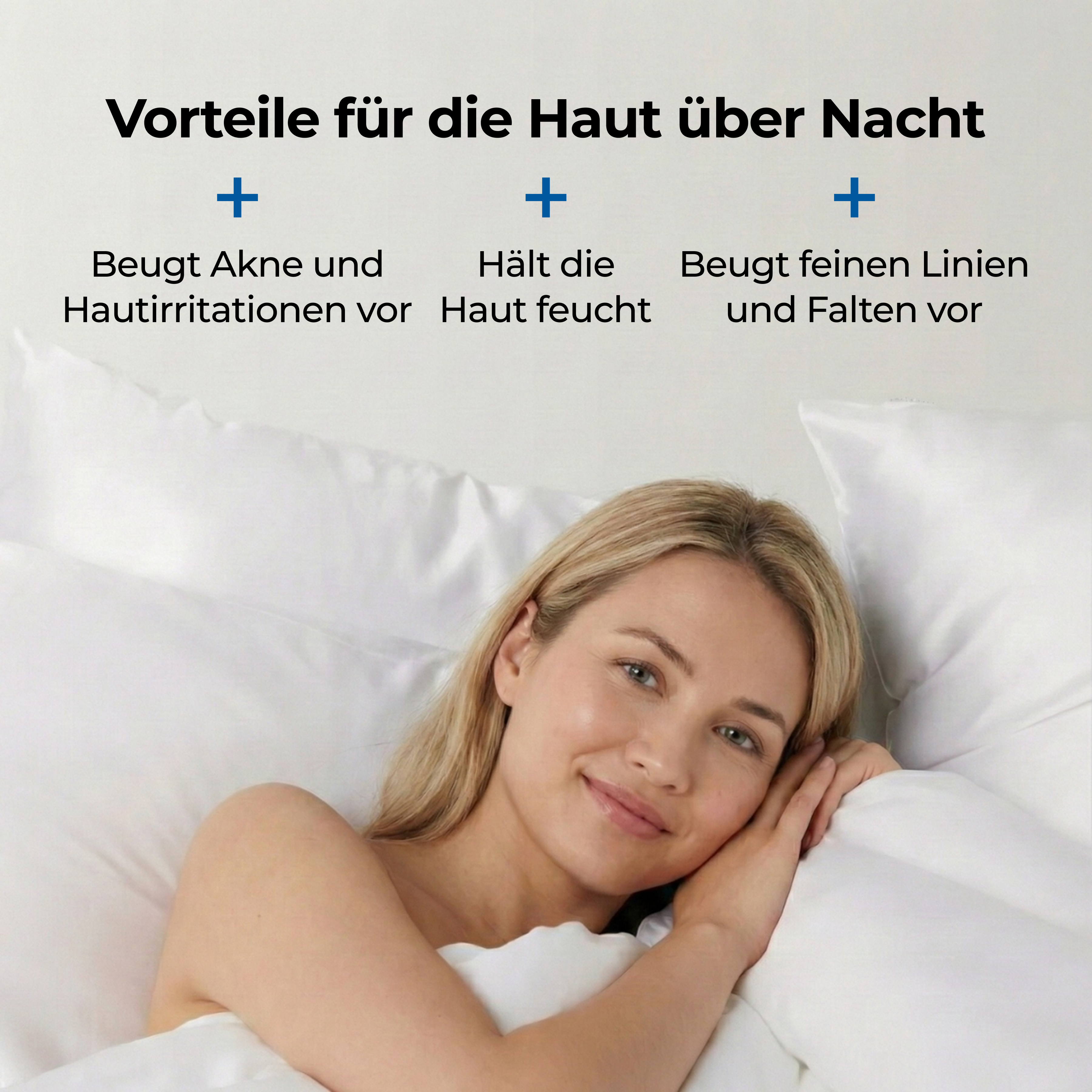 CuroSleep - Seiden-Kissenbezug